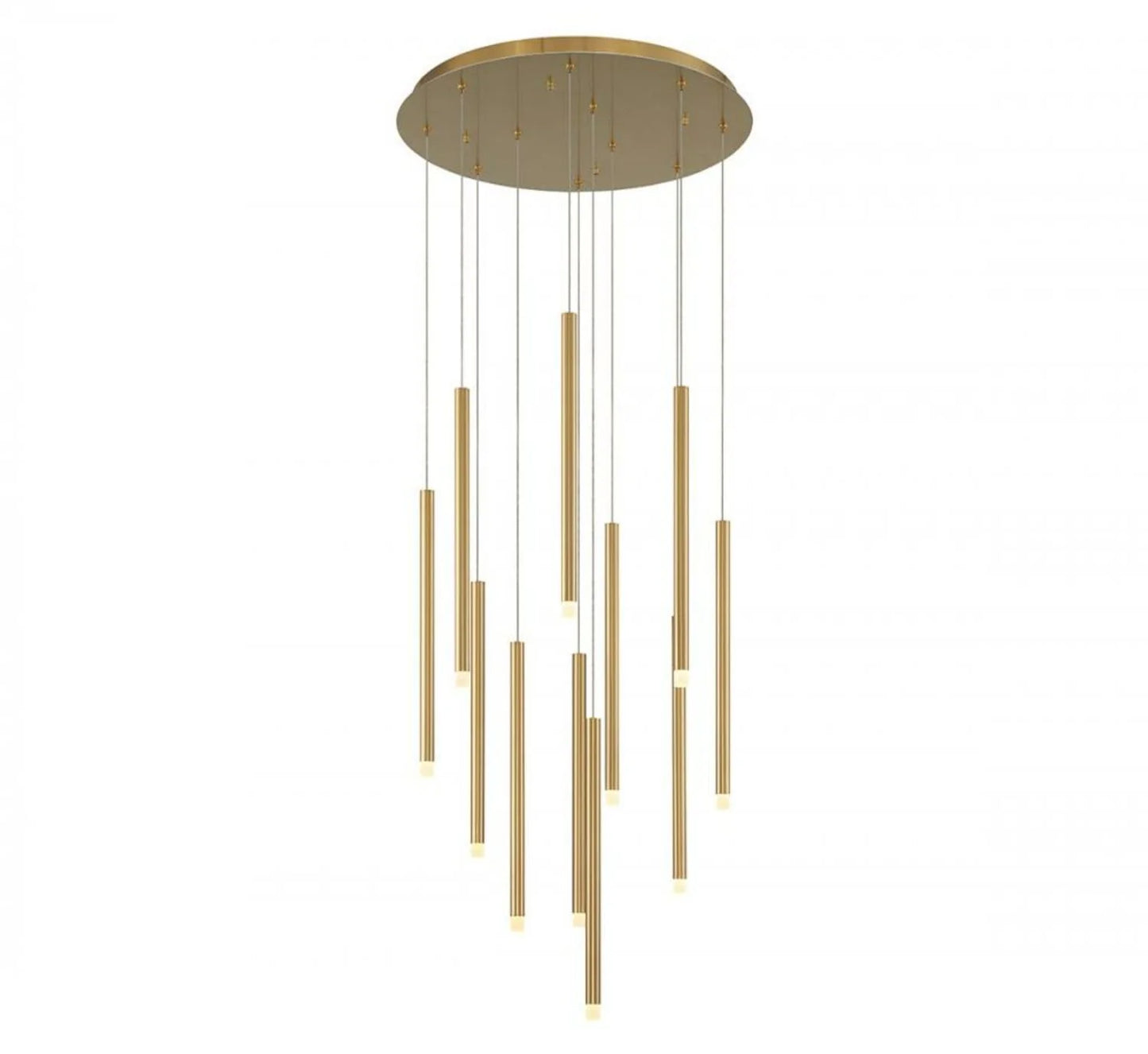 Modern Gold Chandelier