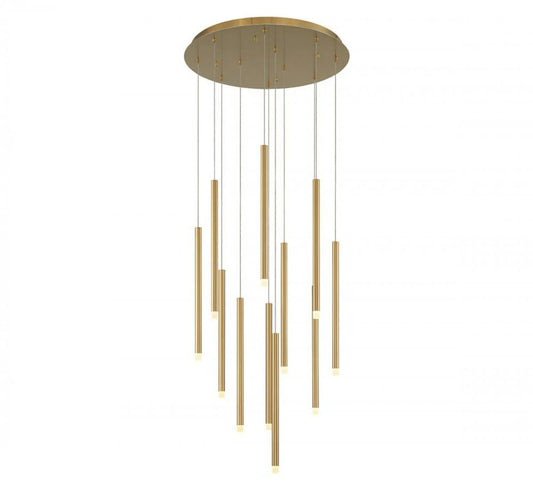 Modern Gold Chandelier
