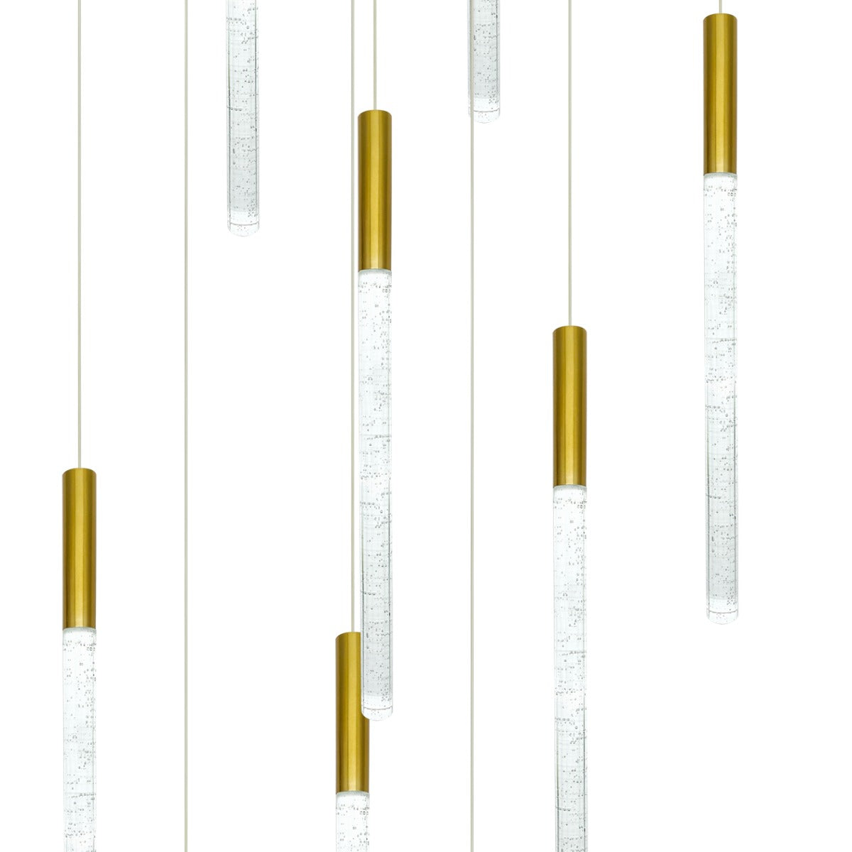 Raindrop GOLD Chandelier